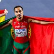 Isaac Nader, 26 anos, conquistou a terceira medalha portuguesa nos 1500 metros. IMAGO