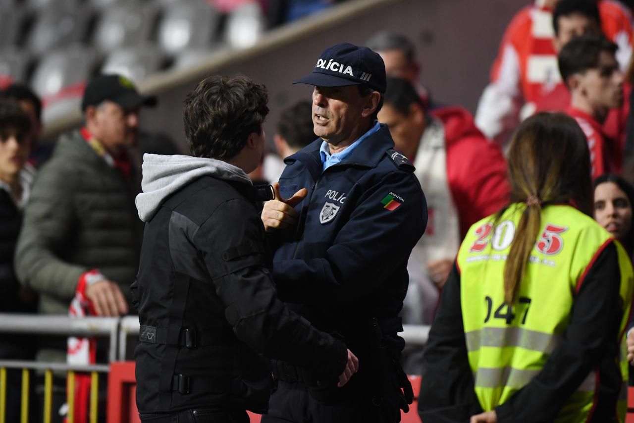 Final do jogo entre o SC Braga e o FC Porto houve confrontos na zona dos adeptos dos arsenalistas - Foto: Rogério Ferreira/Kapta+