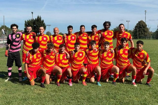 O plantel do Union Mulazzano para a temporada 2025/26. Foto Facebook Union Mulazzano