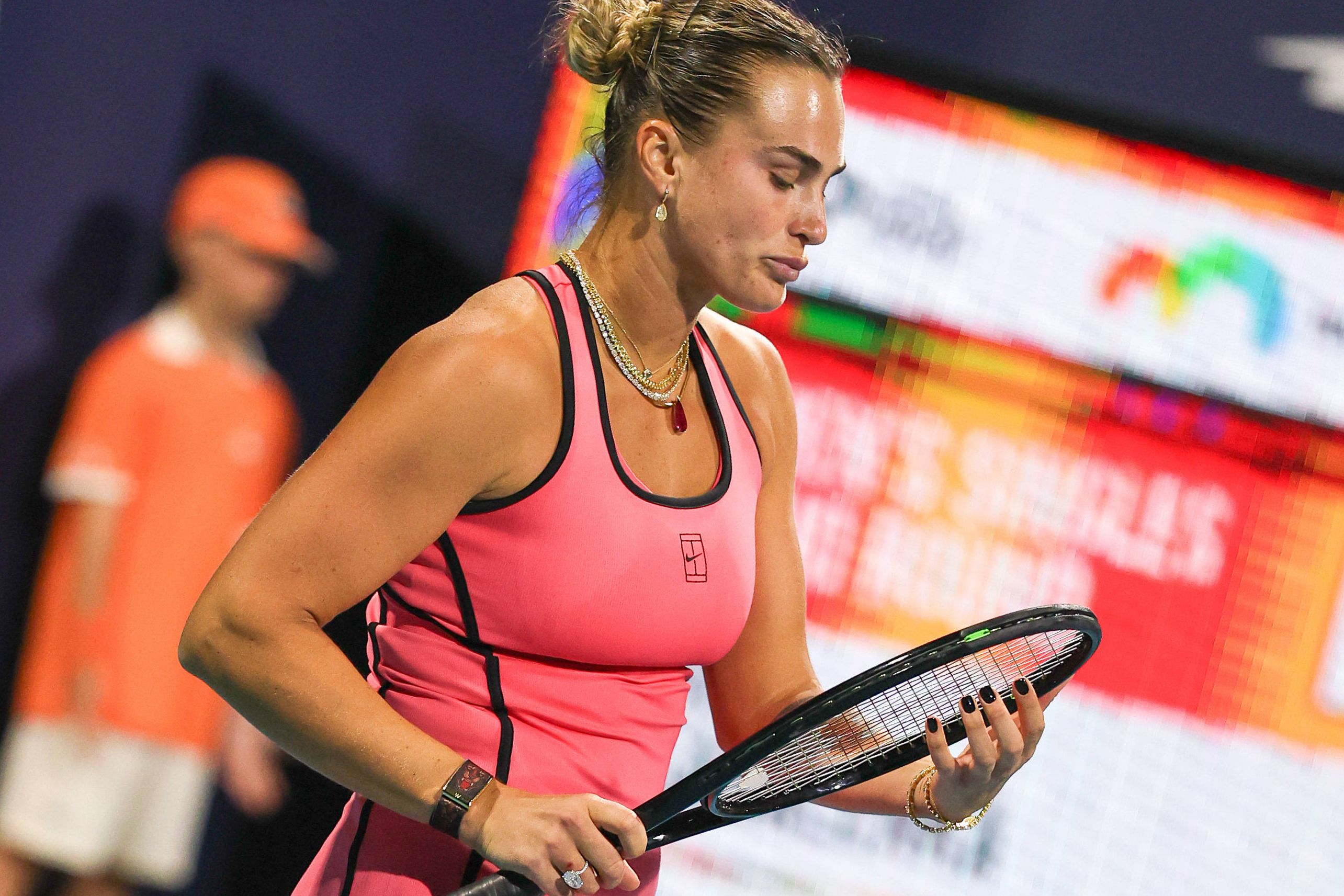 Sabalenka não gostou de ser desconsiderada em relação a Alcaraz. IMAGO