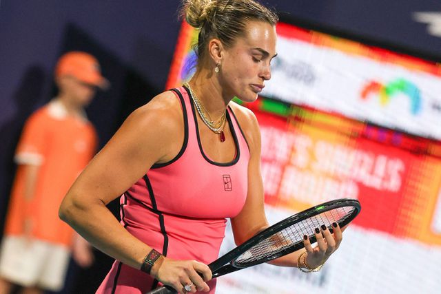 Sabalenka não gostou de ser desconsiderada em relação a Alcaraz. IMAGO