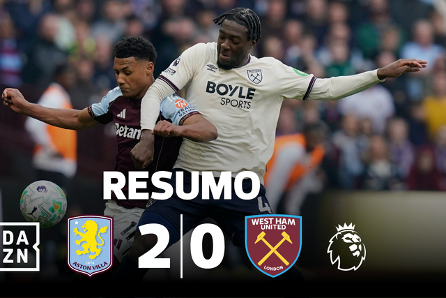 Aston Villa alimenta regresso à Champions, NES continua em apuros (resumo)