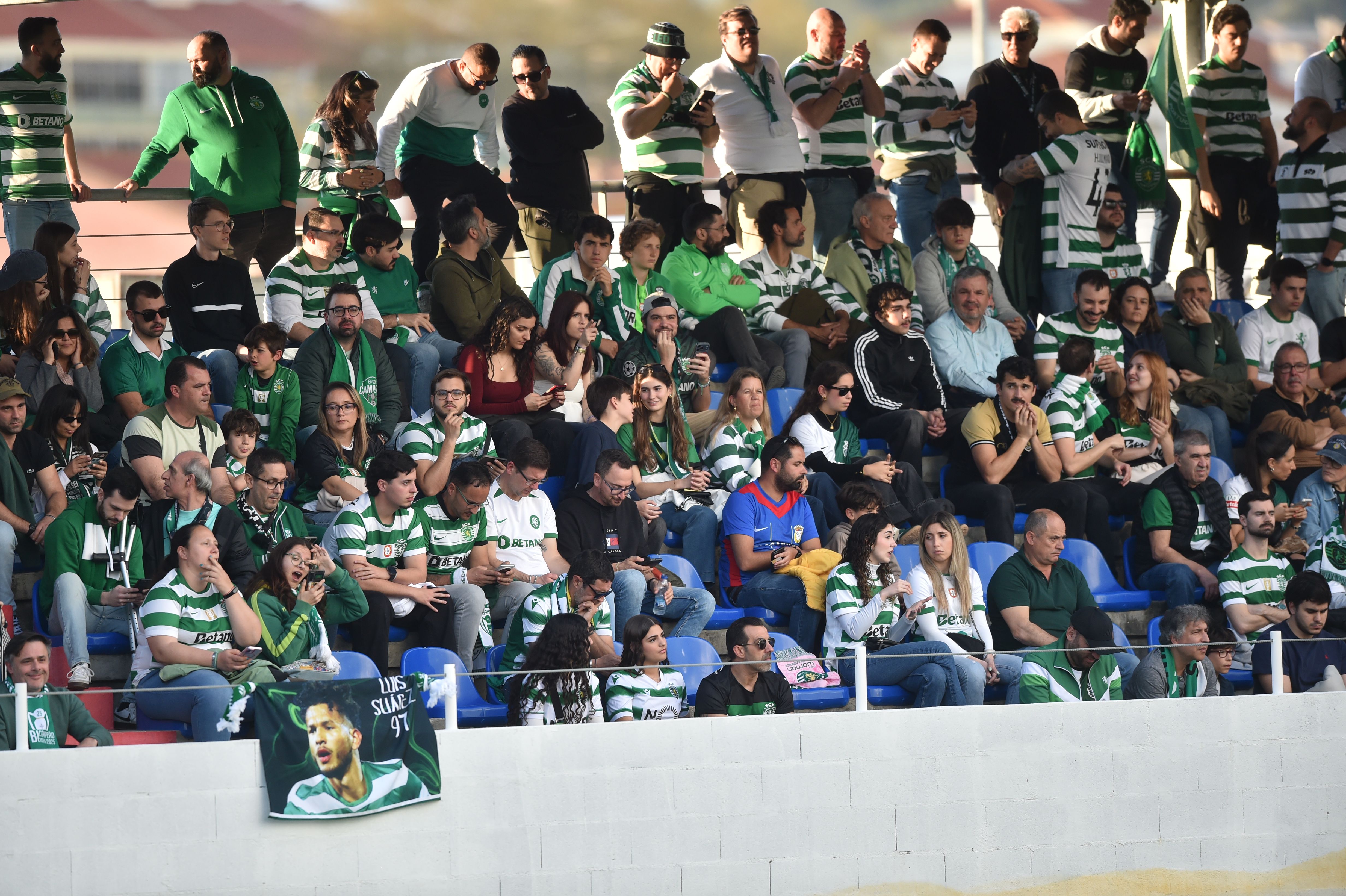 Adeptos do Sporting - Foto: Miguel Nunes