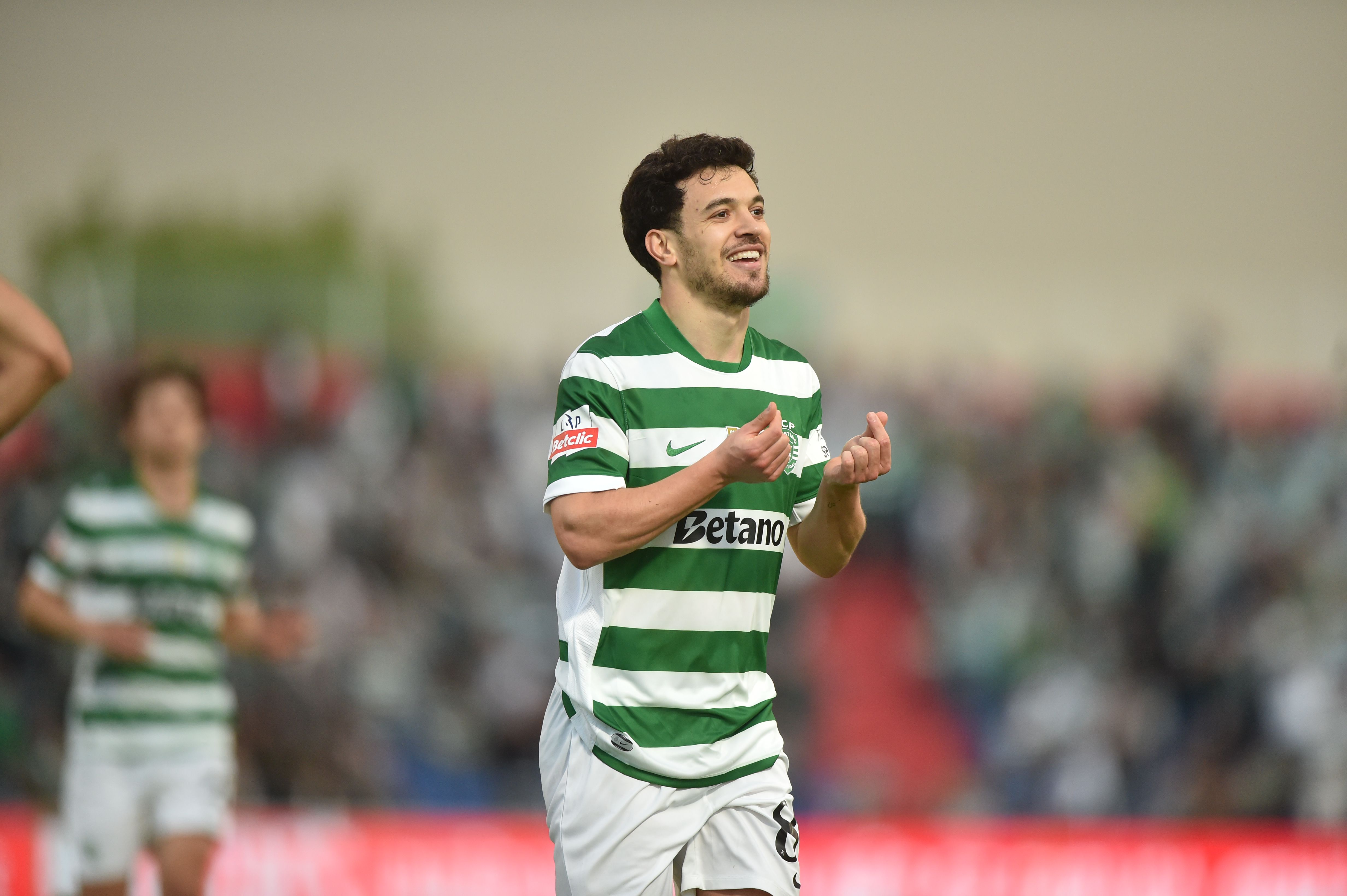 Pedro Gonçalves a celebrar golo - Foto: Miguel Nunes