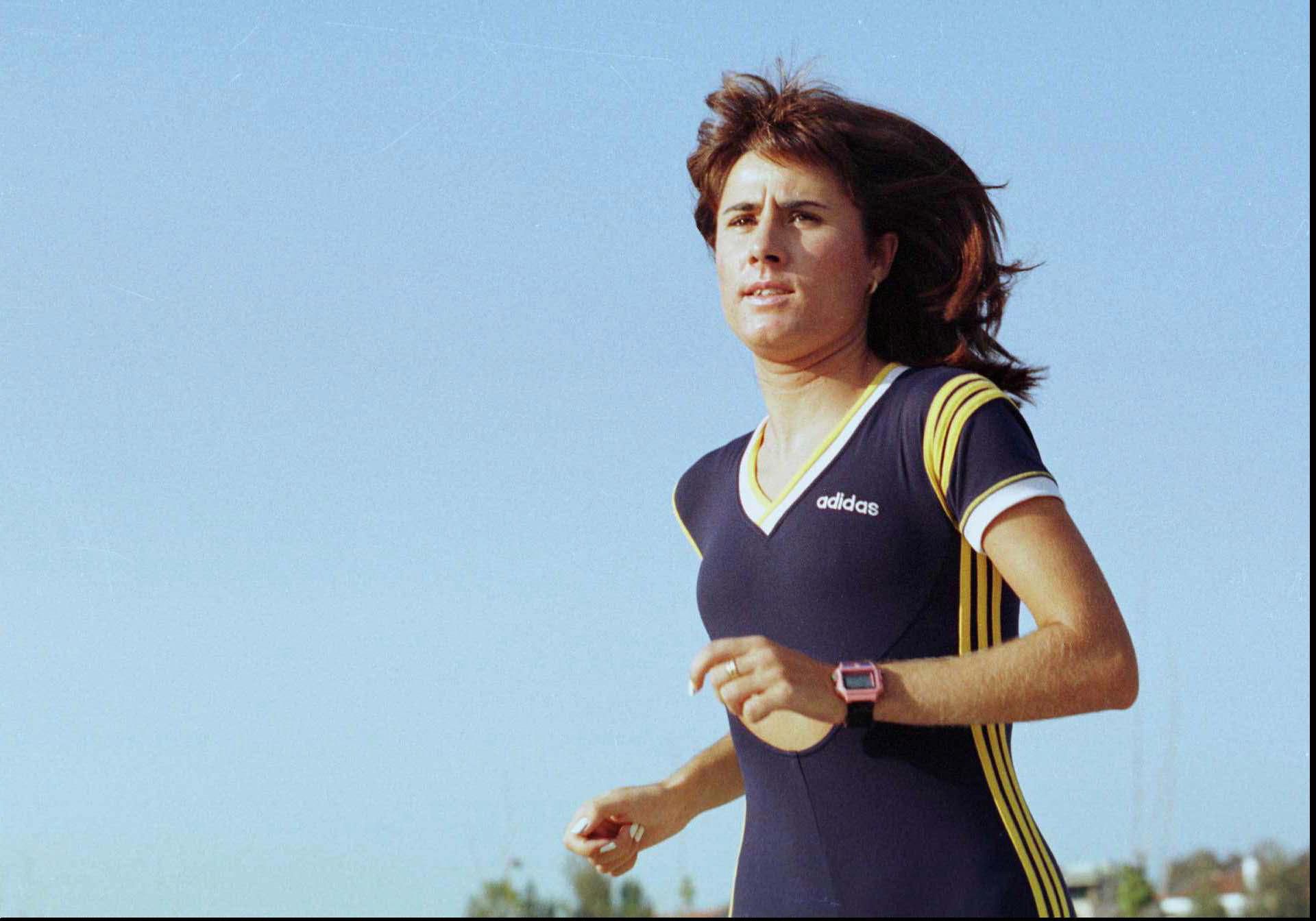 Fernanda Ribeiro ganhou medalha de bronze nos 3.000 metros em Paris, em 1997 - Foto: A BOLA