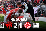 Golo aos 89' afasta Mainz da zona de descida e trama Frankfurt (resumo)