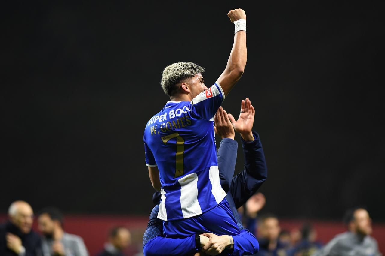 William Gomes festeja vitória do FC Porto sobre o SC Braga - Foto: Rogério Ferreira/Kapta+