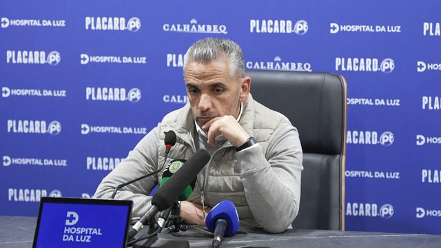 «Estou com pressa para ir jantar com a minha família», diz Rui Borges