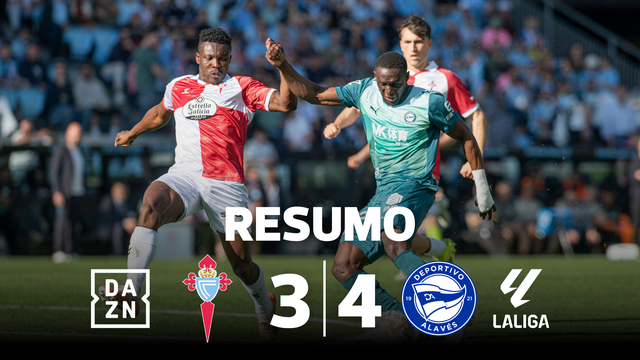 De 0-3 para 4-3! A incrível remontada do Alavés em casa do Celta (resumo)