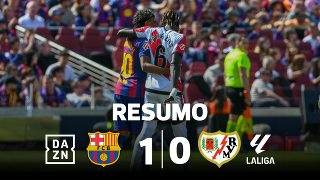 Cancelo decisivo na vitória do Barcelona ao Rayo Vallecano (resumo)