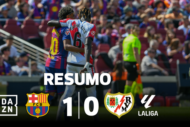 Cancelo decisivo na vitória do Barcelona ao Rayo Vallecano (resumo)