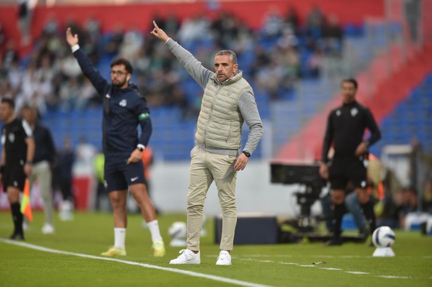 Rui Borges em Alverca (Foto: Miguel Nunes)