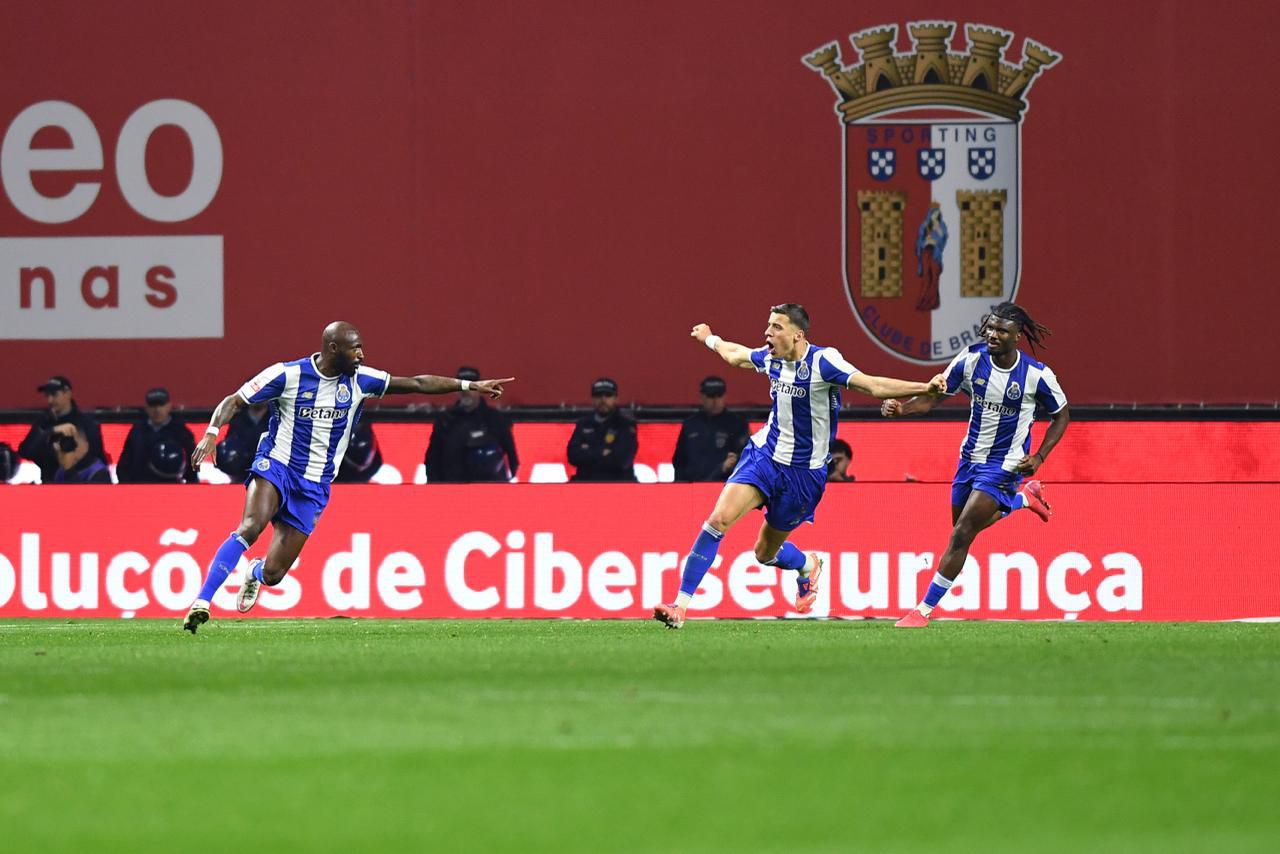 Fofana festeja o golo da reviravolta frente ao SC Braga - Foto: Rogério Ferreira/Kapta+