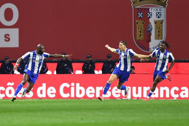 Fofana festeja o golo da reviravolta frente ao SC Braga - Foto: Rogério Ferreira/Kapta+