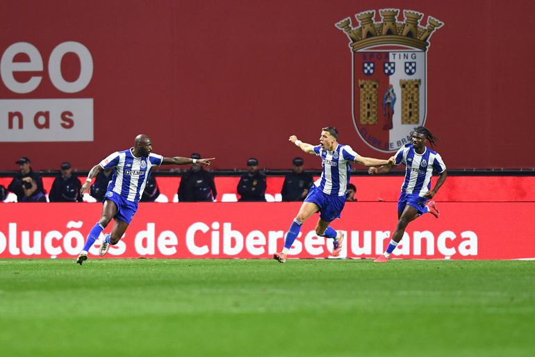 Fofana festeja o golo da reviravolta frente ao SC Braga - Foto: Rogério Ferreira/Kapta+