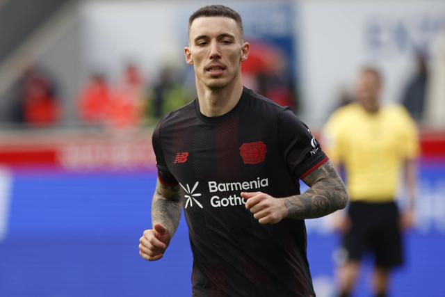 Alejandro Grimaldo, lateral-esquerdo internacional espanhol e jogador do Bayer Leverkusen