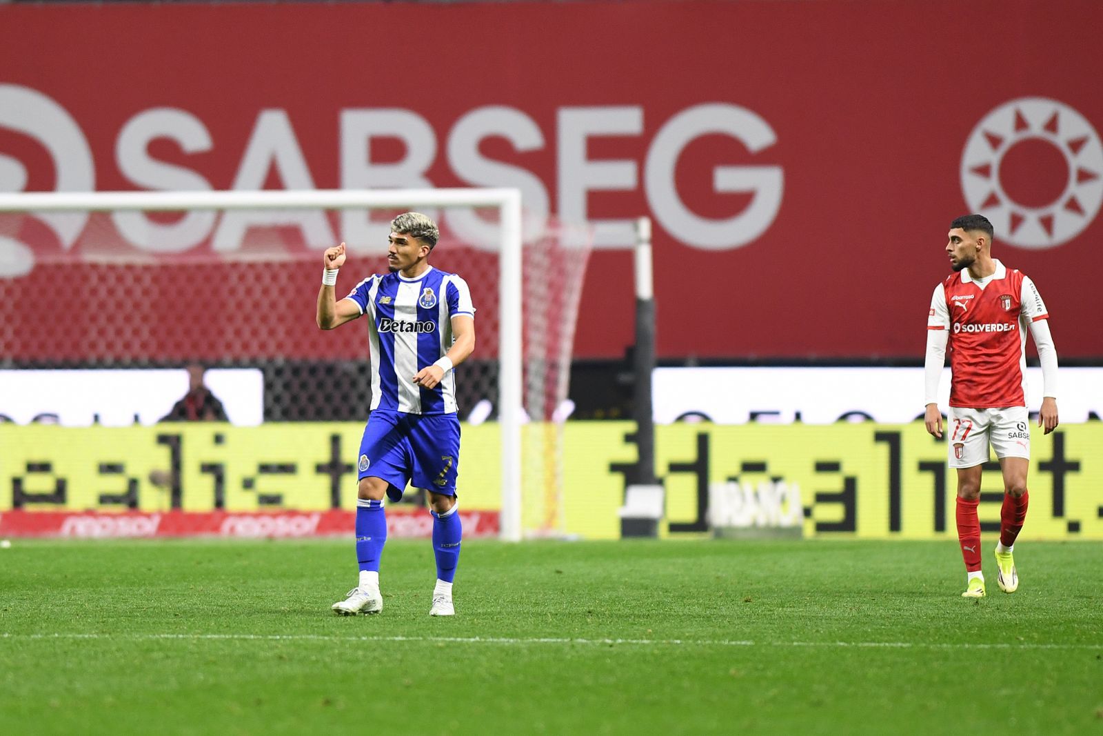William Gomes festeja golo marcado ao SC Braga - Foto: Rogério Ferreira/Kapta+