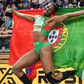 Agate de Sousa campeã do Mundo de salto em comprimento em pista curta em Torún
