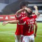O Benfica B derrotou o Farense no Seixal, com golo de Gonçalo Moreira. -Foto: SL Benfica