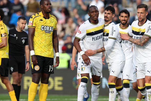 Motivos para festejar não têm faltado aos jogadores dos azuis e brancos do Minho - Foto: Estela Silva/LUSA