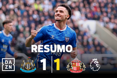 Estava difícil a bola entrar: Sunderland empata em Newcastle