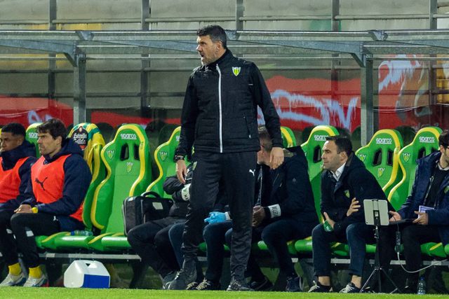 Embate entre Tondela e Aves SAD foi o último com o transalpino ao leme dos beirões