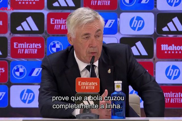 «Não há imagem clara que prove que a bola passou a linha»