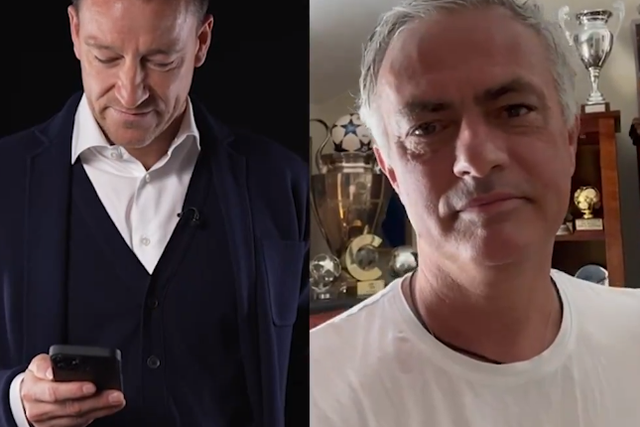 A mensagem de Mourinho que colocou John Terry a chorar
