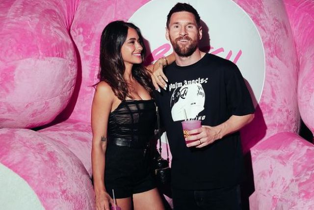 Messi celebrou assim a vitória do Inter Miami