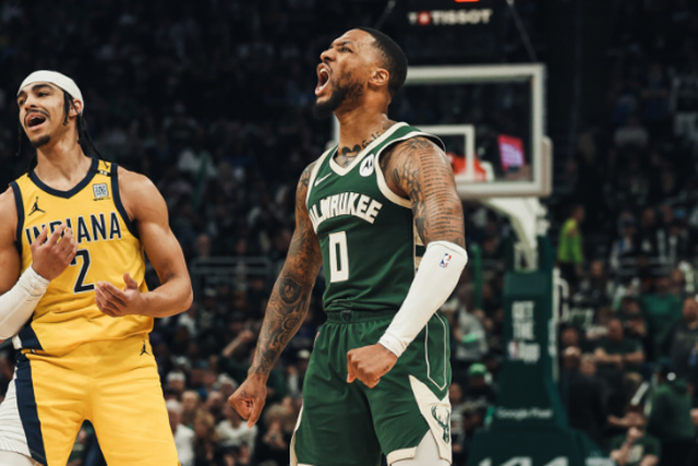 NBA: Lillard brilha e Bucks vencem Pacers