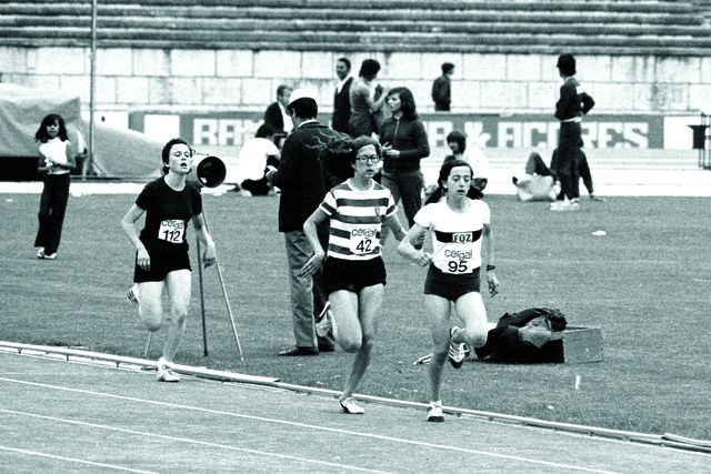 Rosa Mota gritou liberdade na pista