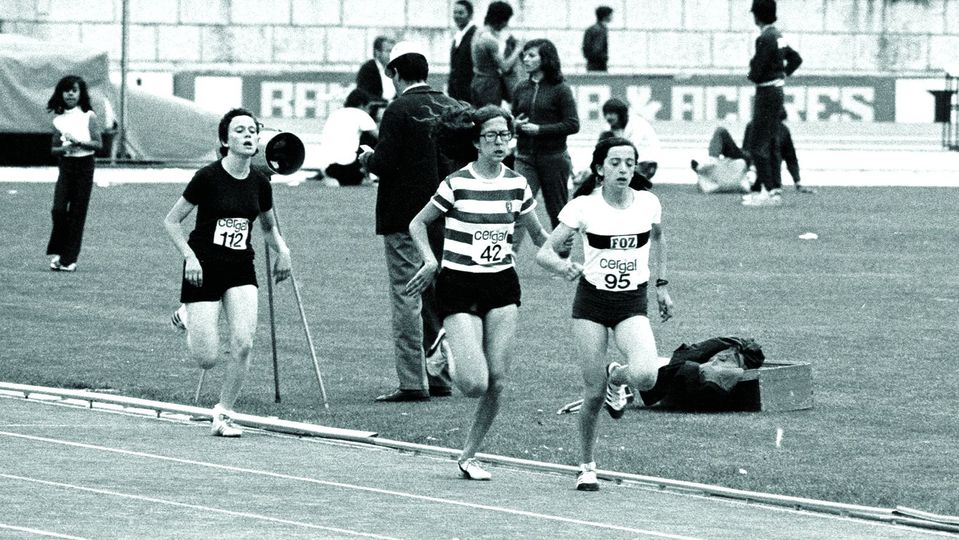 Rosa Mota gritou liberdade na pista