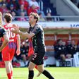 Thomas Muller a motivar os seus colegas de equipa na goleada do Bayern