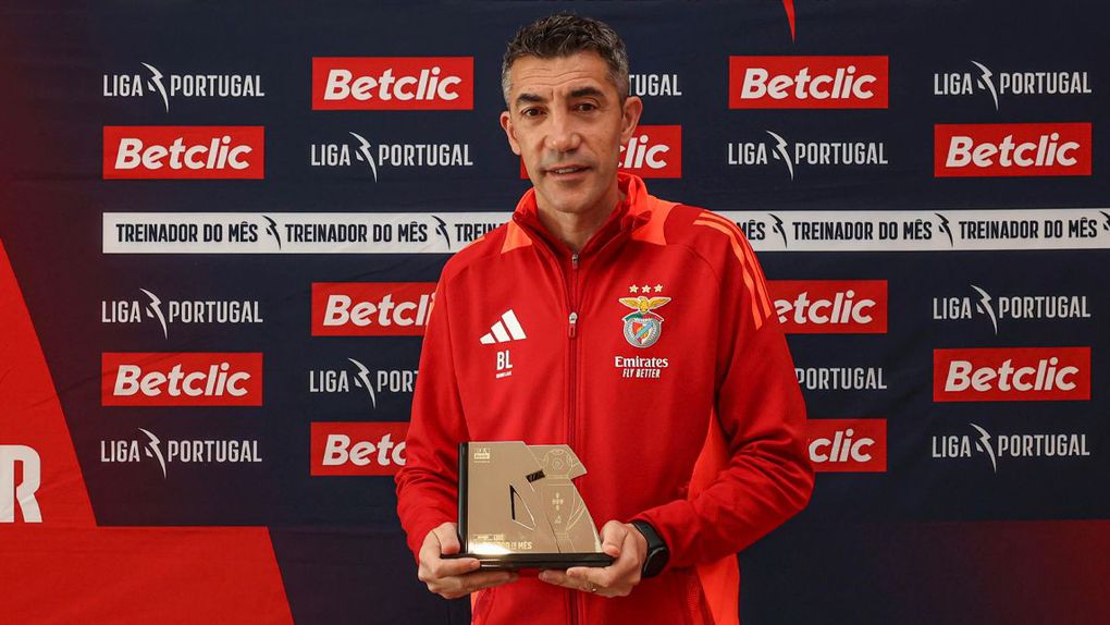 Bruno Lage distinguido pelos seus pares (Foto: Liga Portugal)