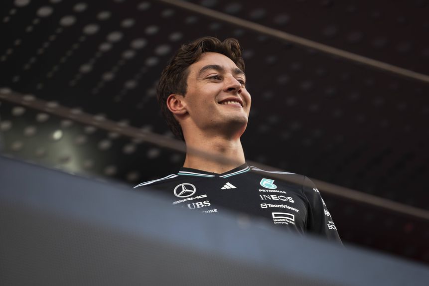 George Russel, piloto da Mercedes