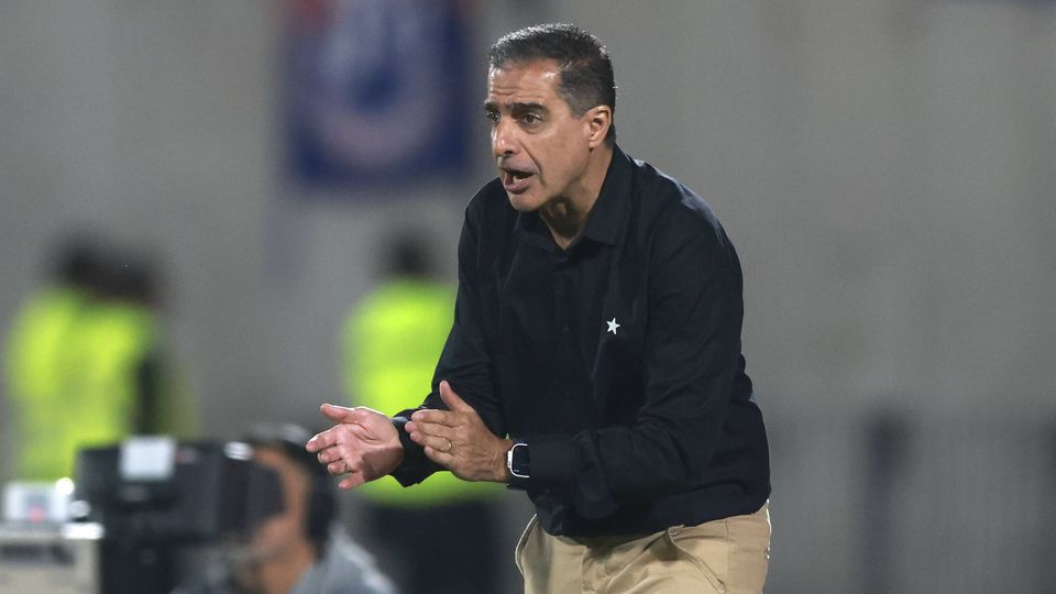 Renato Paiva, treinador do Botafogo