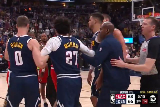 Vídeo: Nuggets-Clippers marcado por confusão entre jogadores