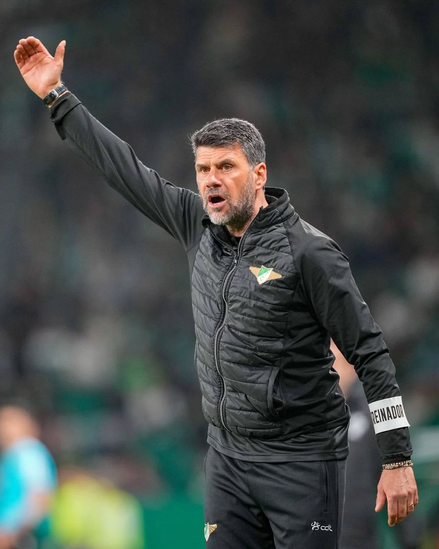 Cristiano Bacci já prepara jogo com o Nacional da Madeira (foto: MOREIRENSE)