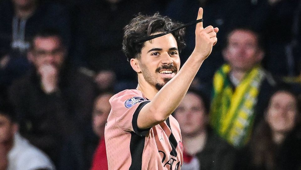 Vitinha marcou o golo do PSG no reduto do Nantes (foto: IMAGO)