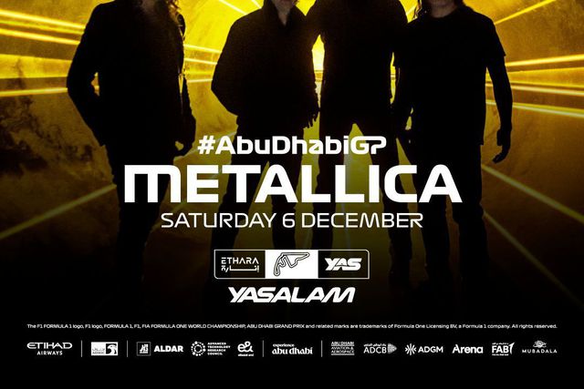 Metallica fecham Mundial em Abu Dhabi