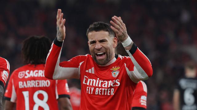 Nicolás Otamendi, defesa-central do Benfica (foto: Imago)