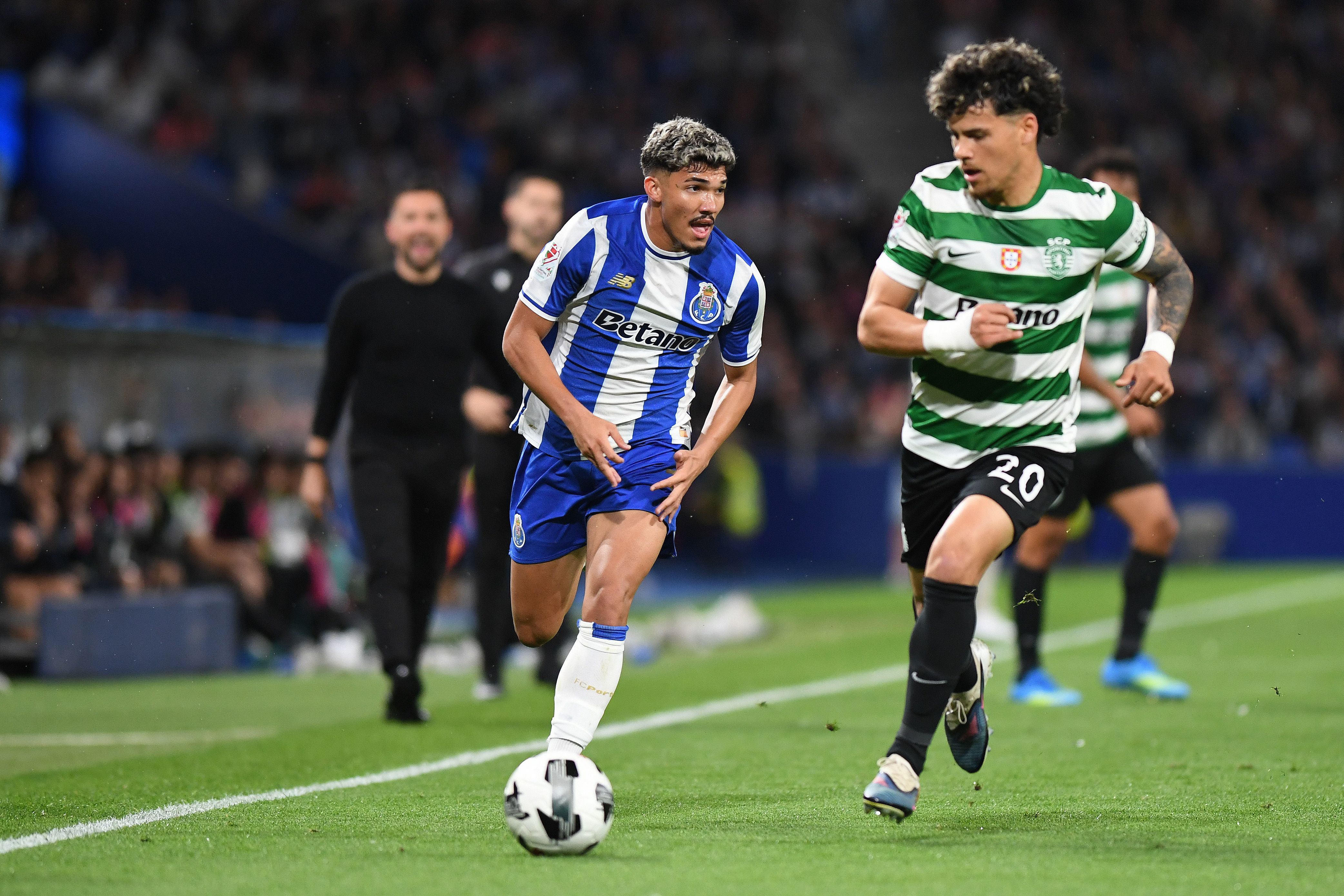 William Gomes esteve em destaque na primeira parte. Foto: Rogério Ferreira/Kapta+ (FC Porto-Sporting)