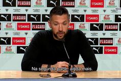 «Fogo de artifício? Estavam com medo que o Sporting não voltasse do intervalo»