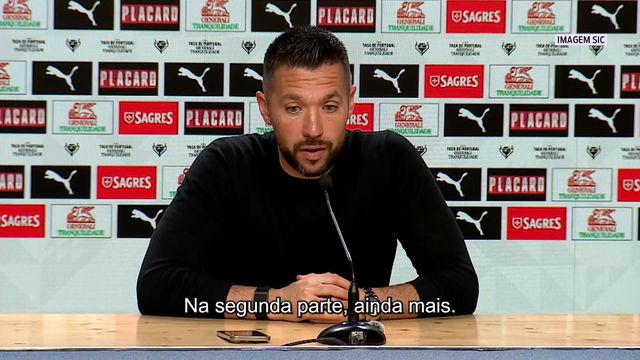 «Fogo de artifício? Estavam com medo que o Sporting não voltasse do intervalo»