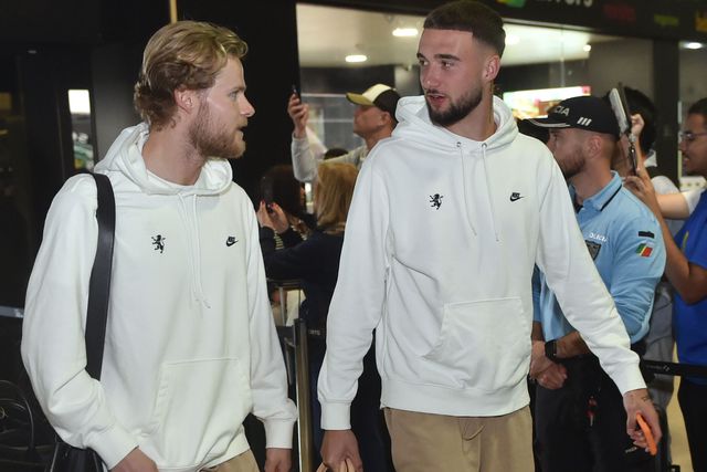 Hjulmand e Debast fazem parte dos convocados do Sporting (Foto Miguel Nunes)