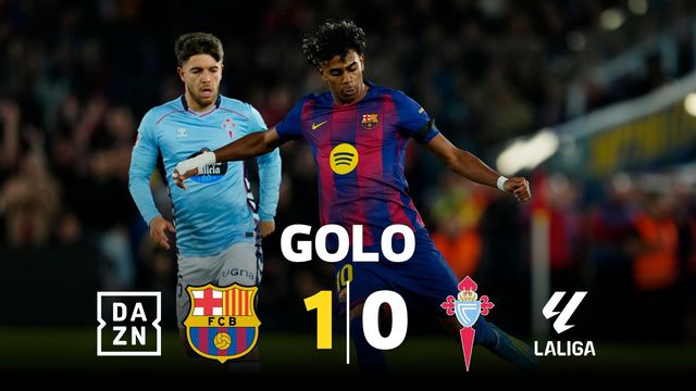 Yamal lesiona-se a marcar penálti e sai para os balneários