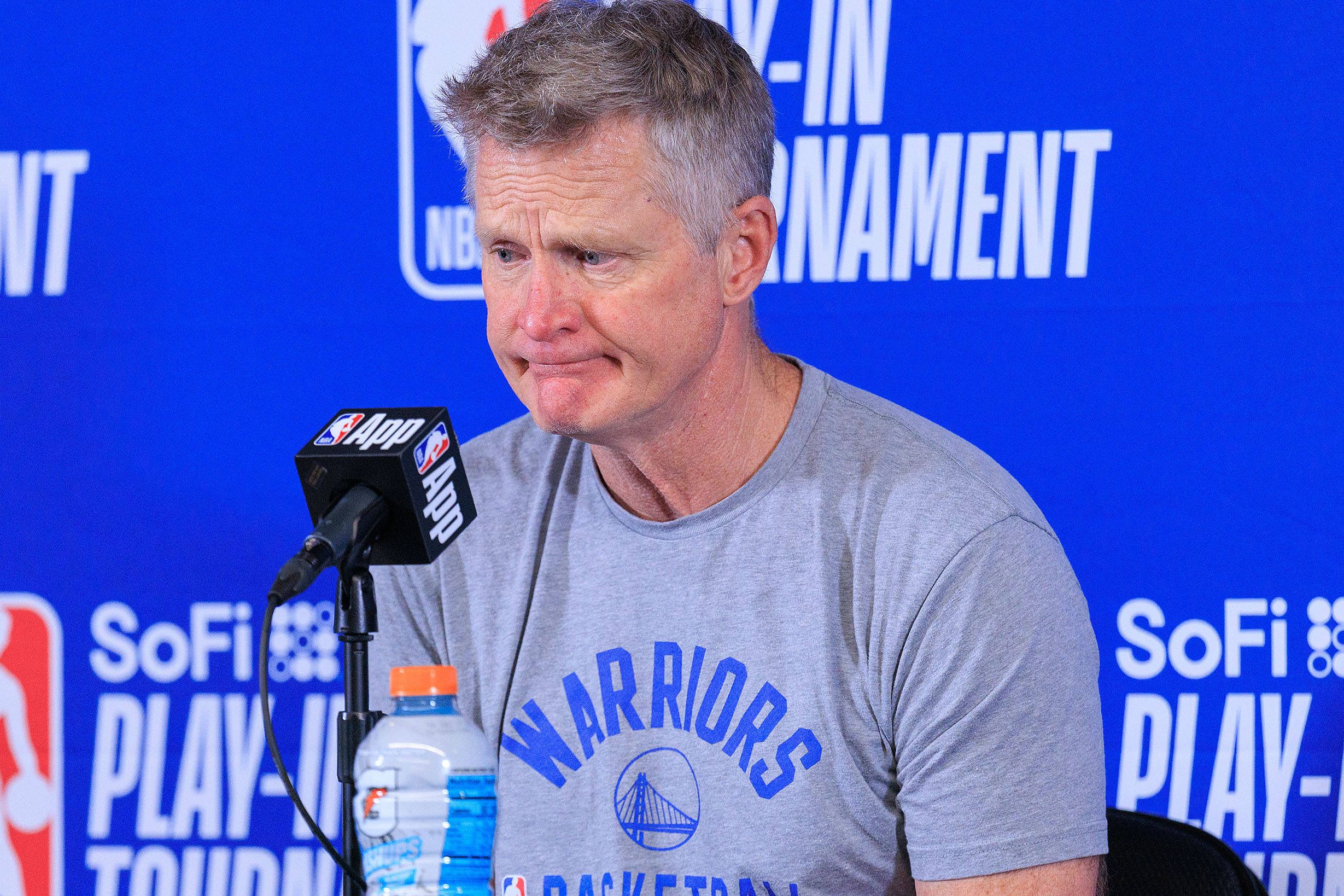 Steve Kerr está nos Warriors desde 2014/15    Fotografia Imago