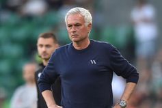 José Mourinho saiu de Alvalade como o grande vencedor do dérbi — Foto: MIGUEL NUNES