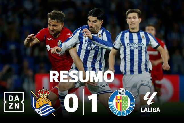 Sem Guedes e na ressaca da festa da Taça, Real Sociedad perde com autogolo (resumo)