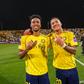 Coman e Ângelo foram as figuras do Al NAssr, o primeiro com três golos, o segundo com três assistências e um golo - Foto: Al Nassr